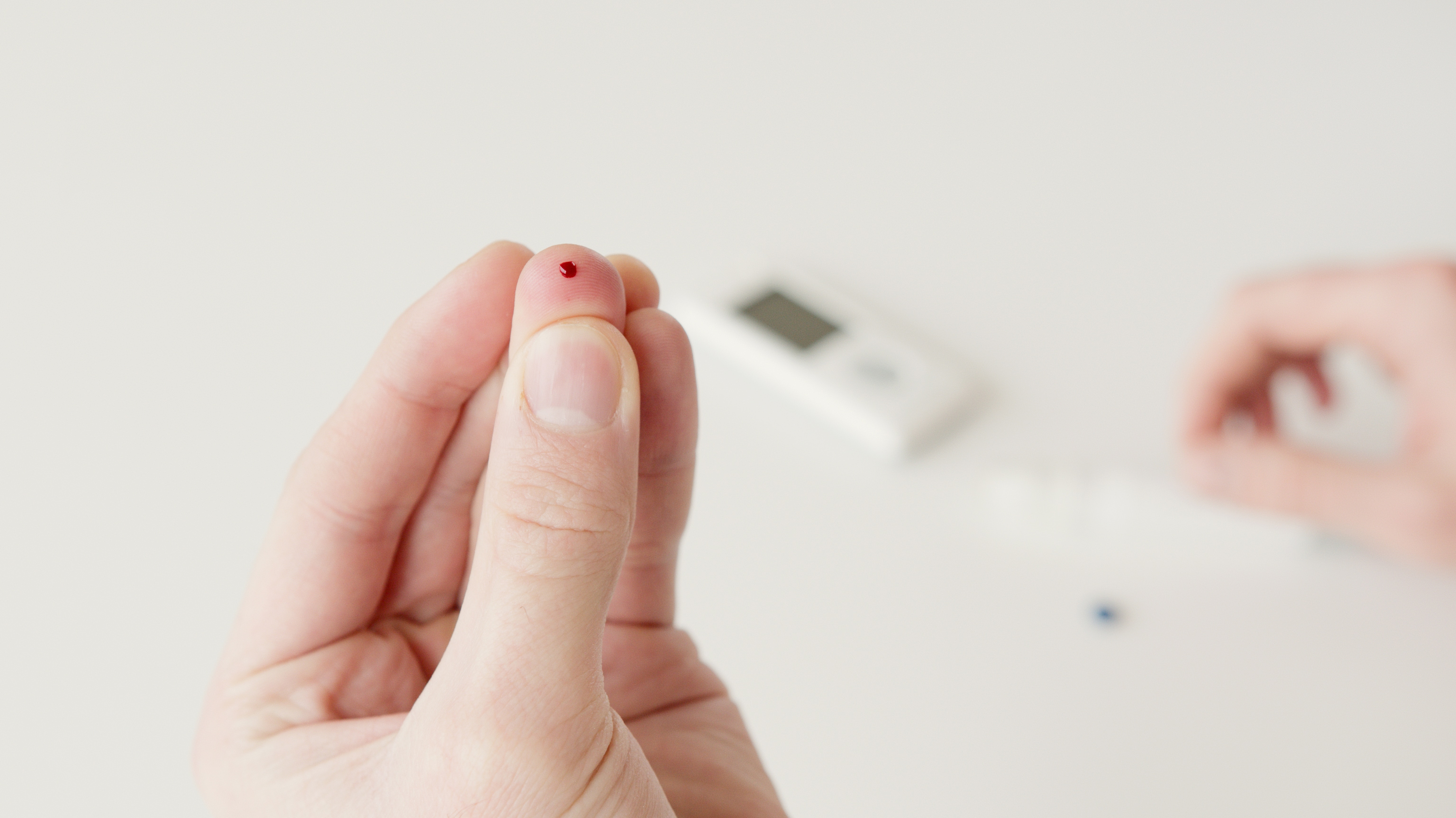 Testing blood sugar less and less over time